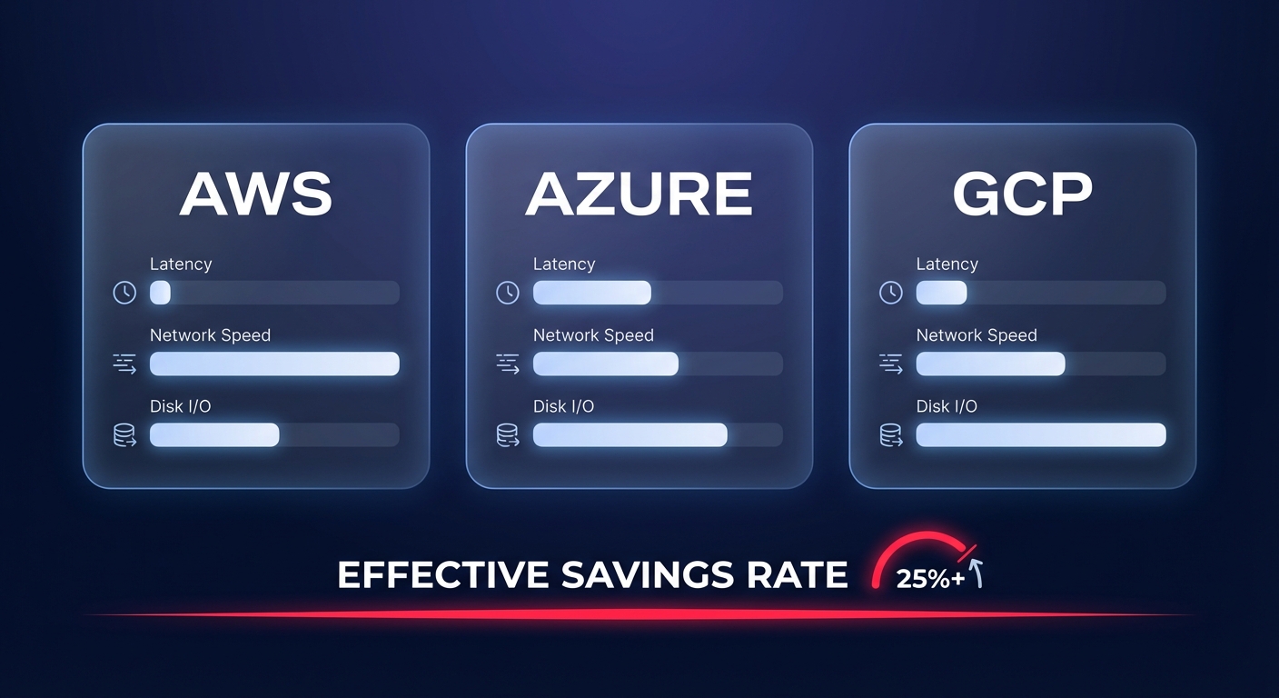 How to compare cloud performance to unlock 40% automated AWS savings