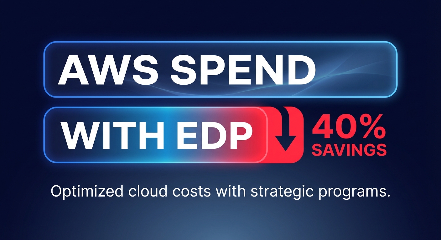 How to negotiate an AWS EDP: the strategy for 40%+ savings without overcommitting