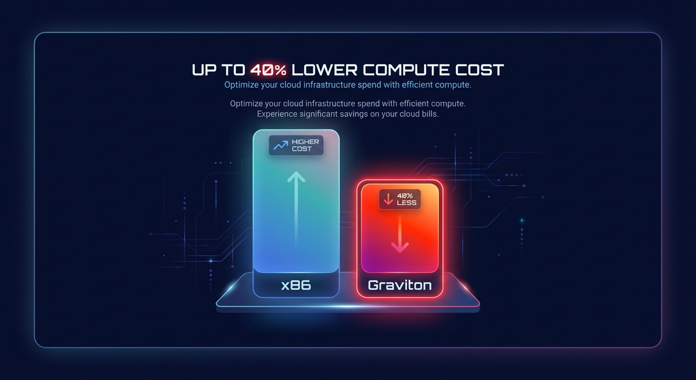 How enterprises slashed AWS compute costs by 40% with Graviton migration