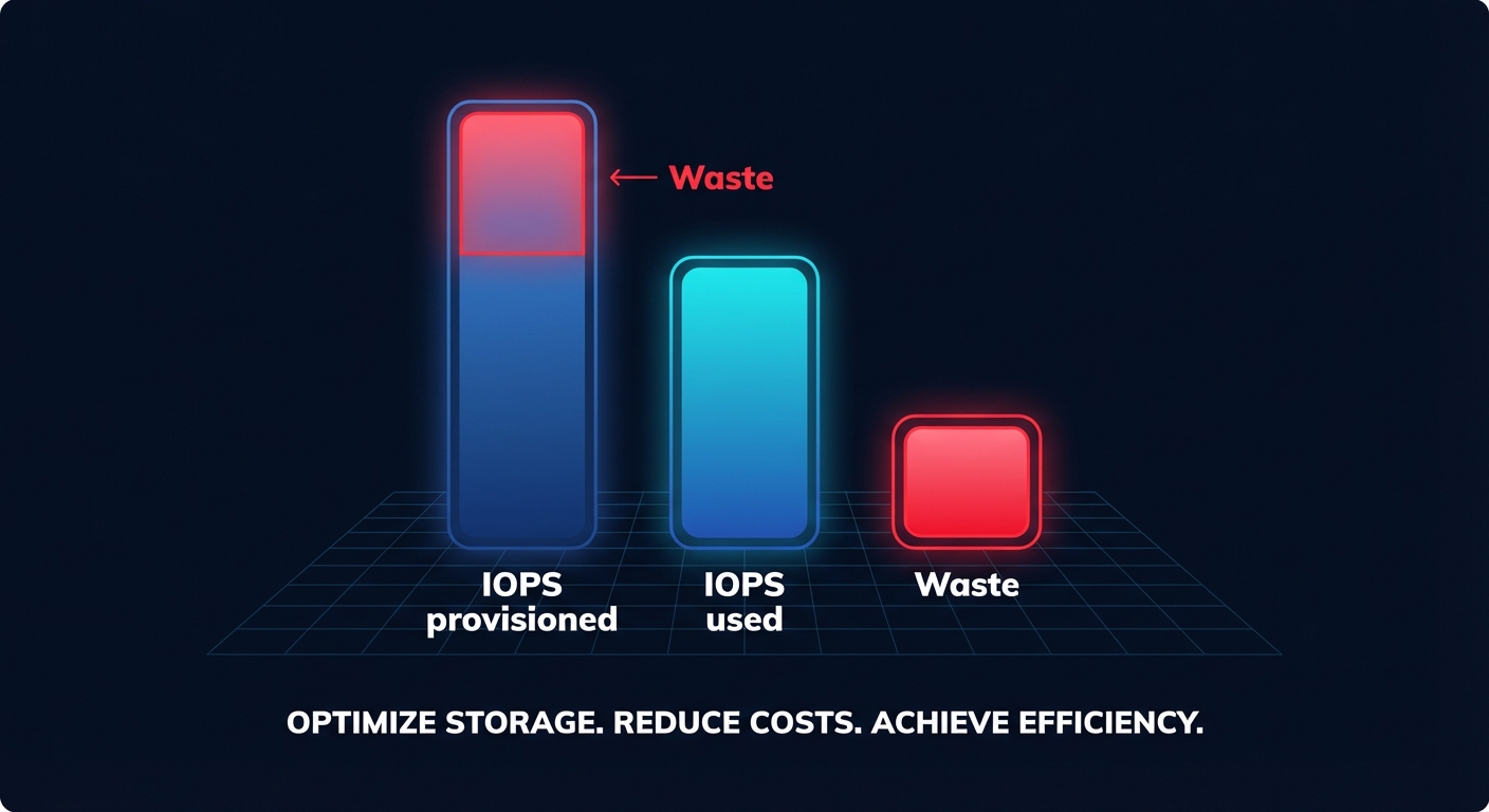 AWS IOPS explained: how to scale EBS performance without overpaying