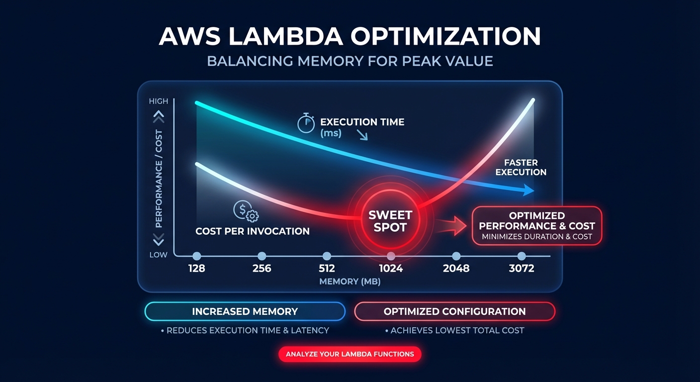 How to optimize AWS Lambda memory for 40% lower costs and peak performance
