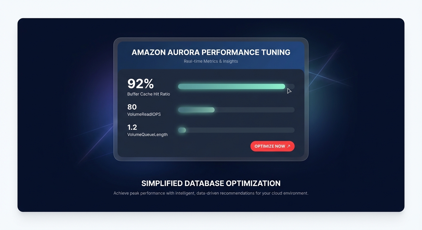 Amazon Aurora performance tuning guide: How to scale throughput while cutting costs