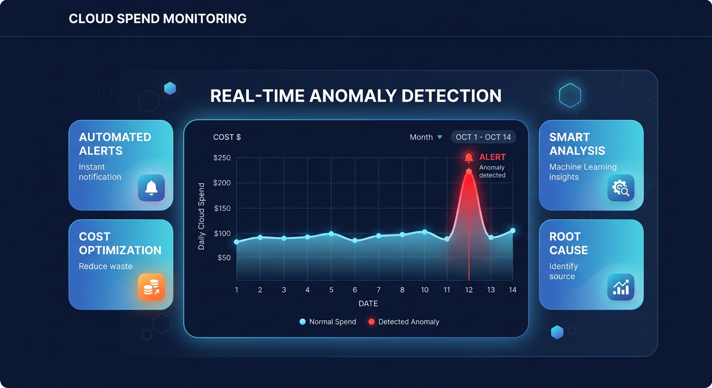 AWS cost spike chart